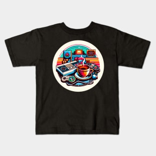 Gaming Coffee Kids T-Shirt